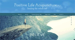 Desktop Screenshot of positivelifeacupuncture.com